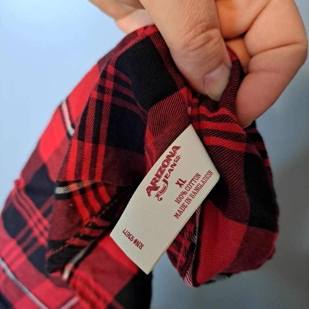 Arizona flannel. Size XL - Picture 5 of 5